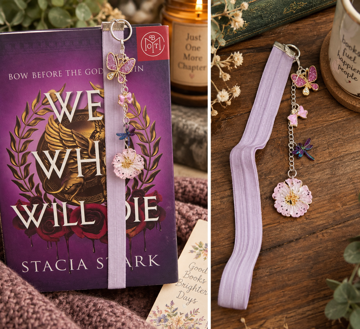 Chapter Charms Bookmarks