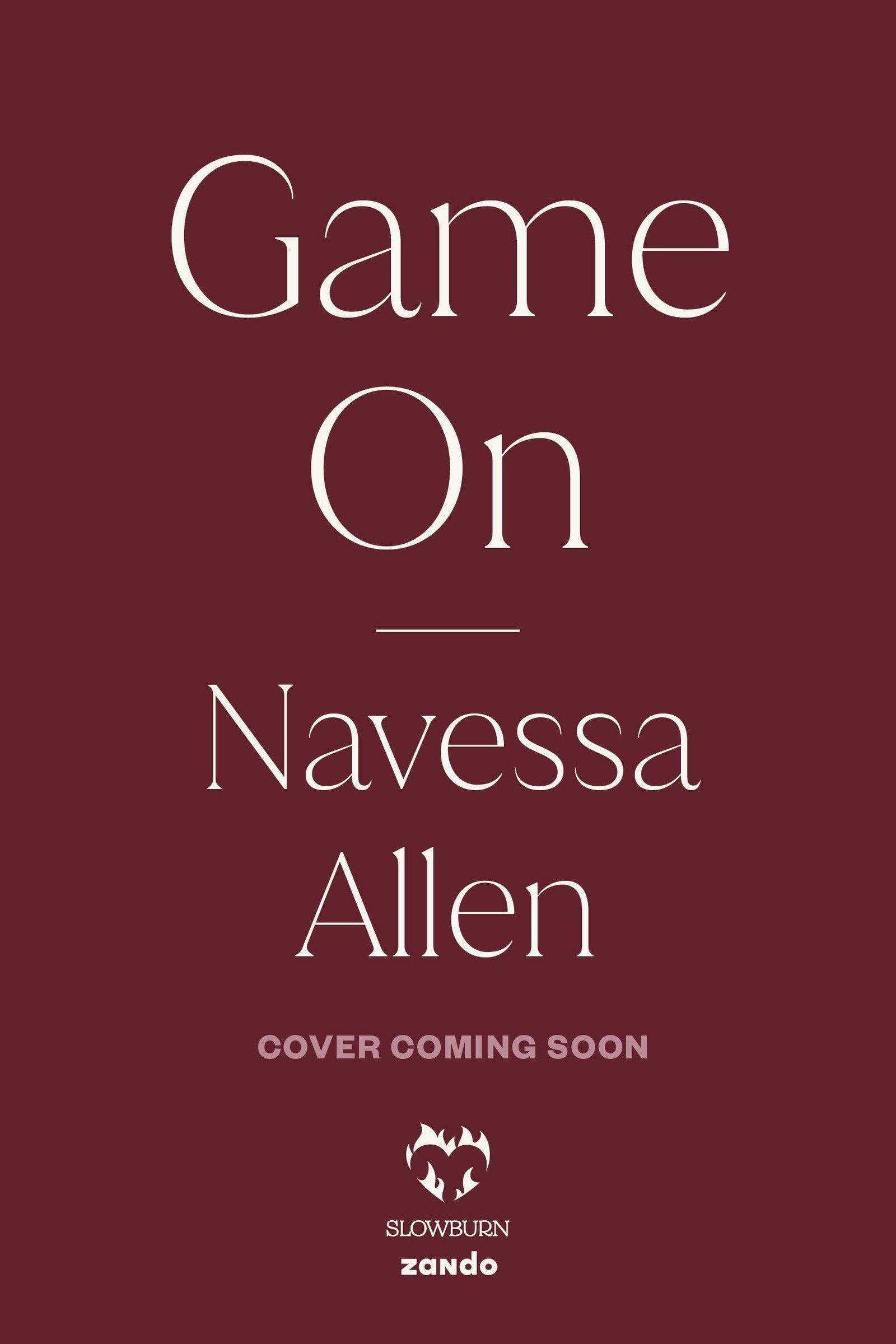 Game On: An Into Darkness Novel (An into Darkness Novel (Into Darkness Series))