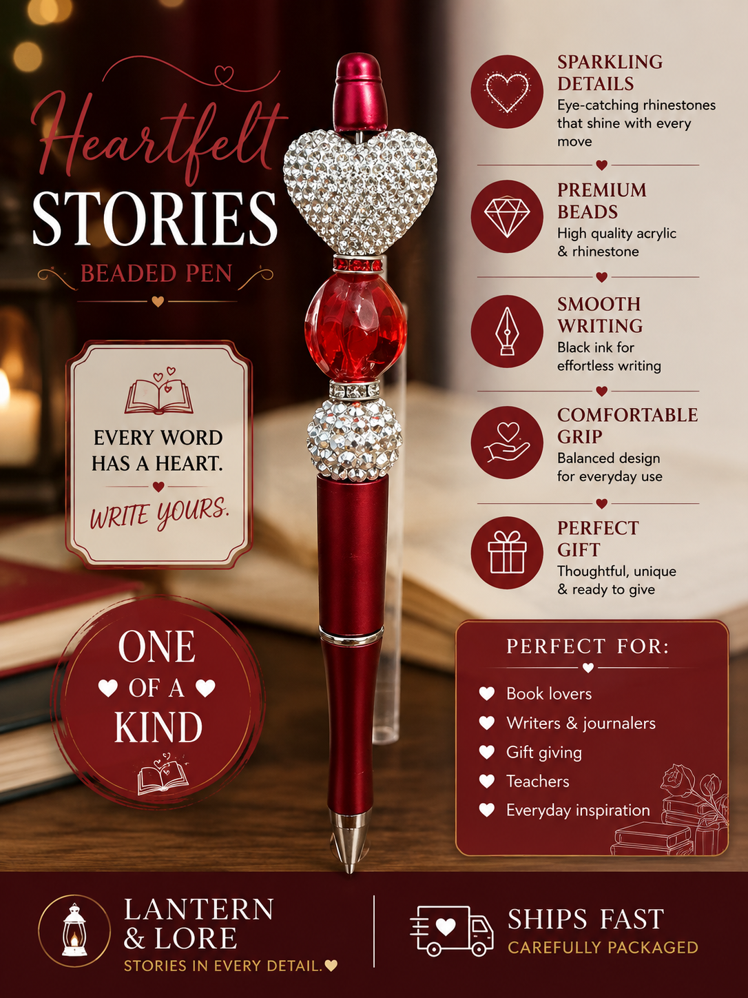 Beaded Pen