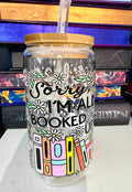 16 oz Glass  Tumbler